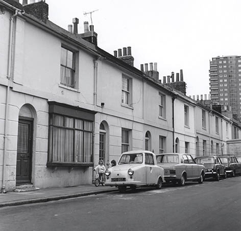 Brighton Borough Surveyor’s photograph of 2 Tidy Street, 1974. Image courtesy of the Royal Pavilion, Libraries and Museums, Brighton and Hove